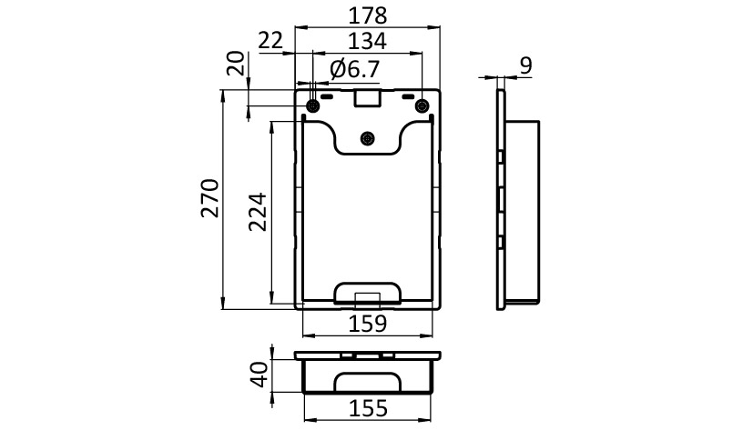 Wall File Pocket