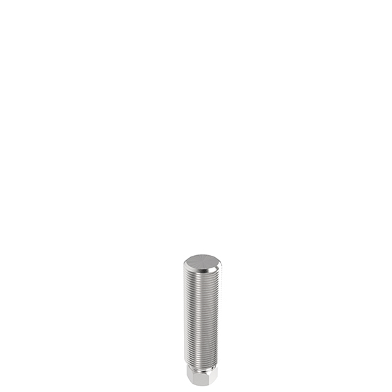 Tige filetée UNC acier inox pour pieds pivots 098AU11/4-4E – image du produit
