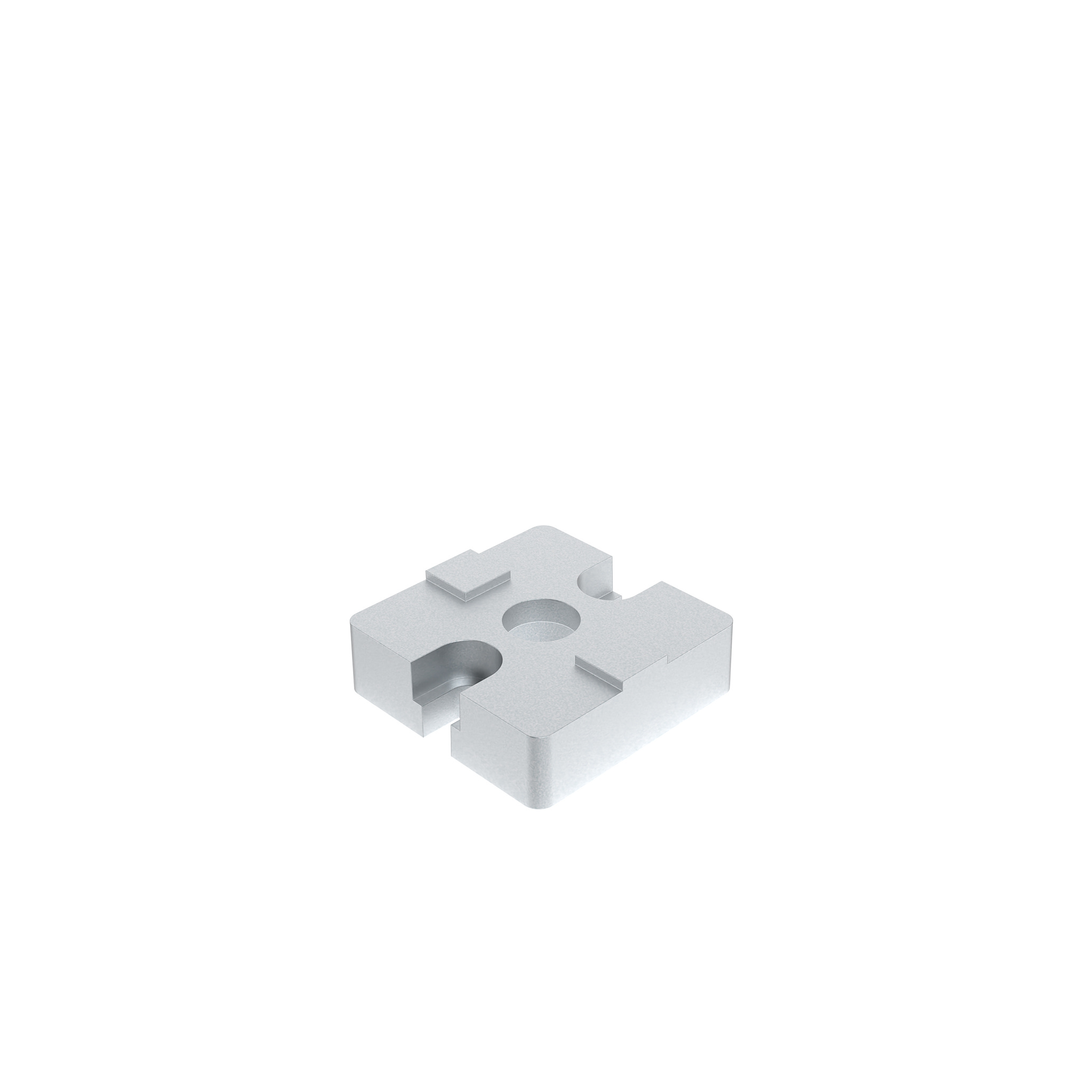 Plate Connector B ZN 45, Slot 10 099E45451012R – product image