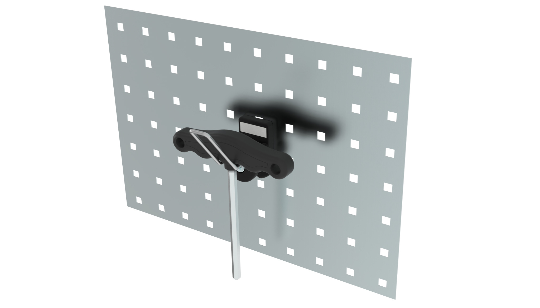 Tool Hook FX 17/57 - 24 for Square Holes 9 x 9 (8.7 x 8.7)