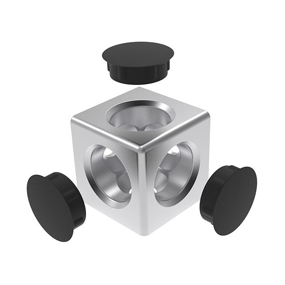 Cube Connector 30, 3D – imagen del producto