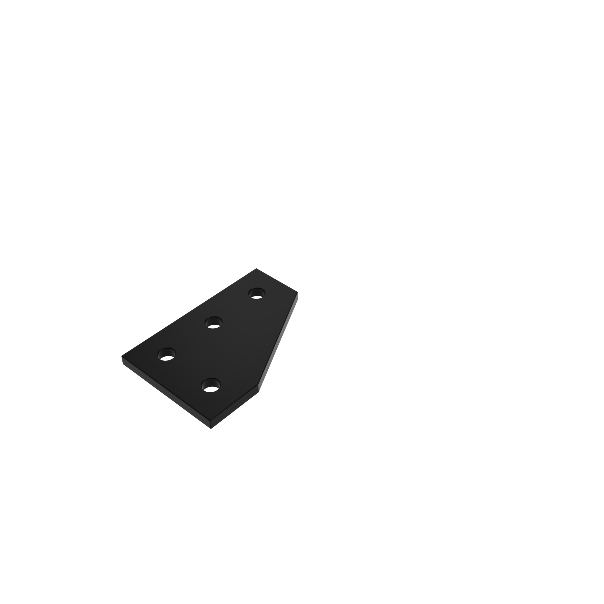 ECO Connection Plate AL L 4 Hole, 1 Slot Version 093EVL5176S – product image