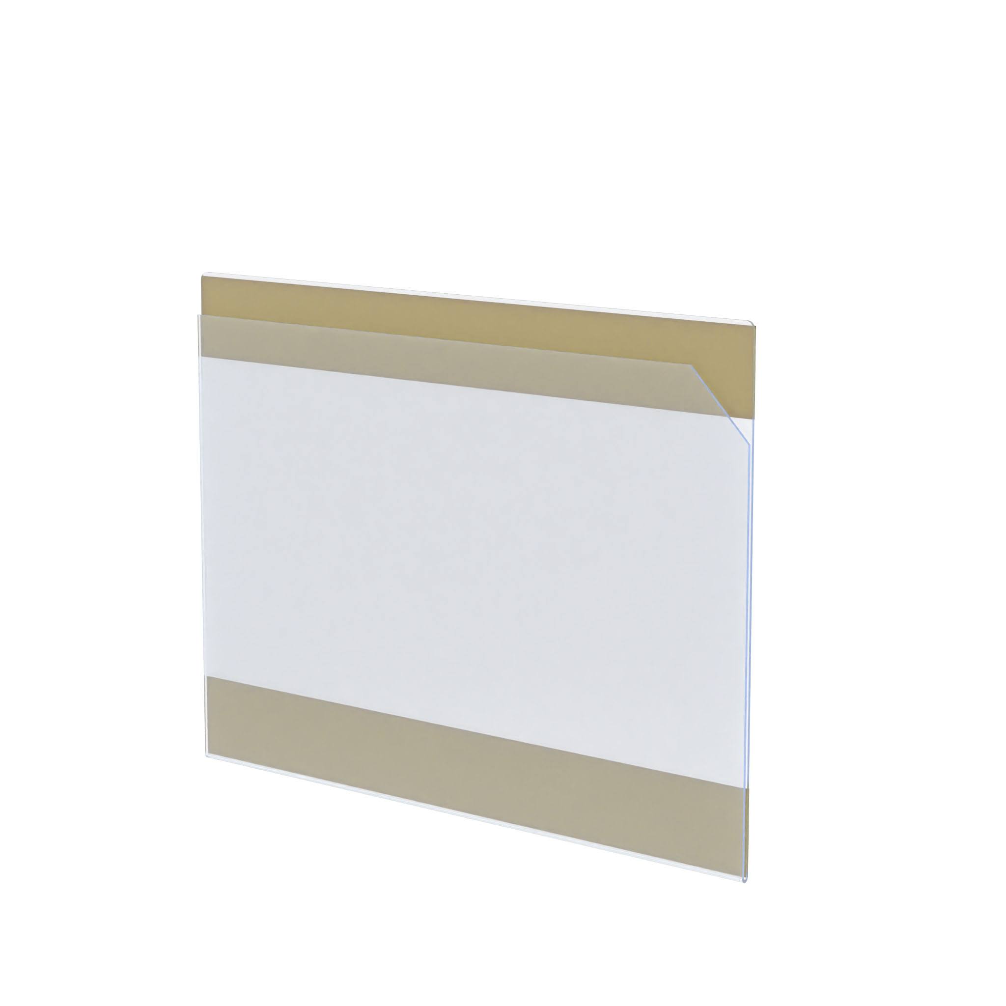 Selbstklebende KANBAN-Etikettenhalter 02012A6A – Produktabbildung