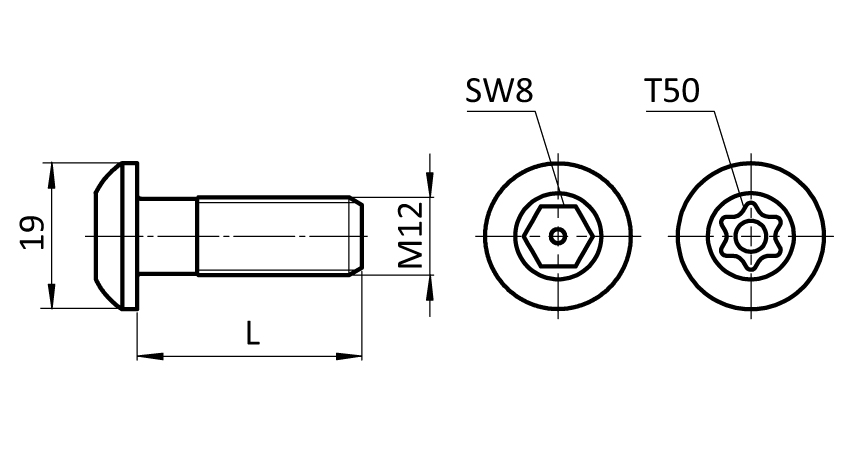 Verbinderschraube B