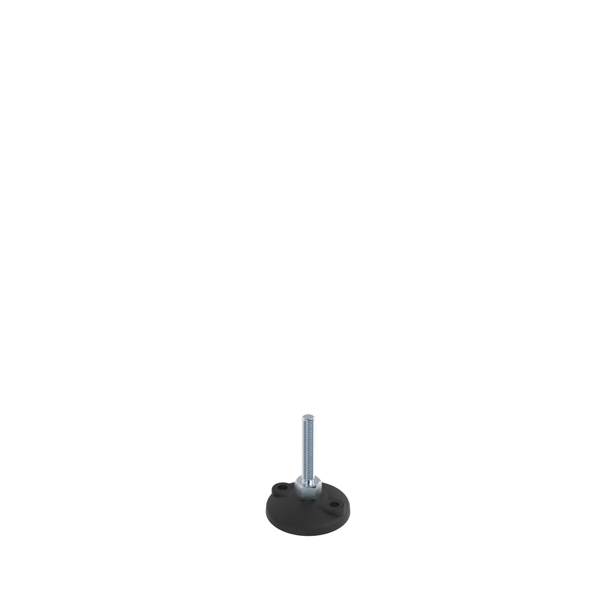 Fester Stellfuß, PA / ST - ASB 9A080KB12066M – Produktabbildung