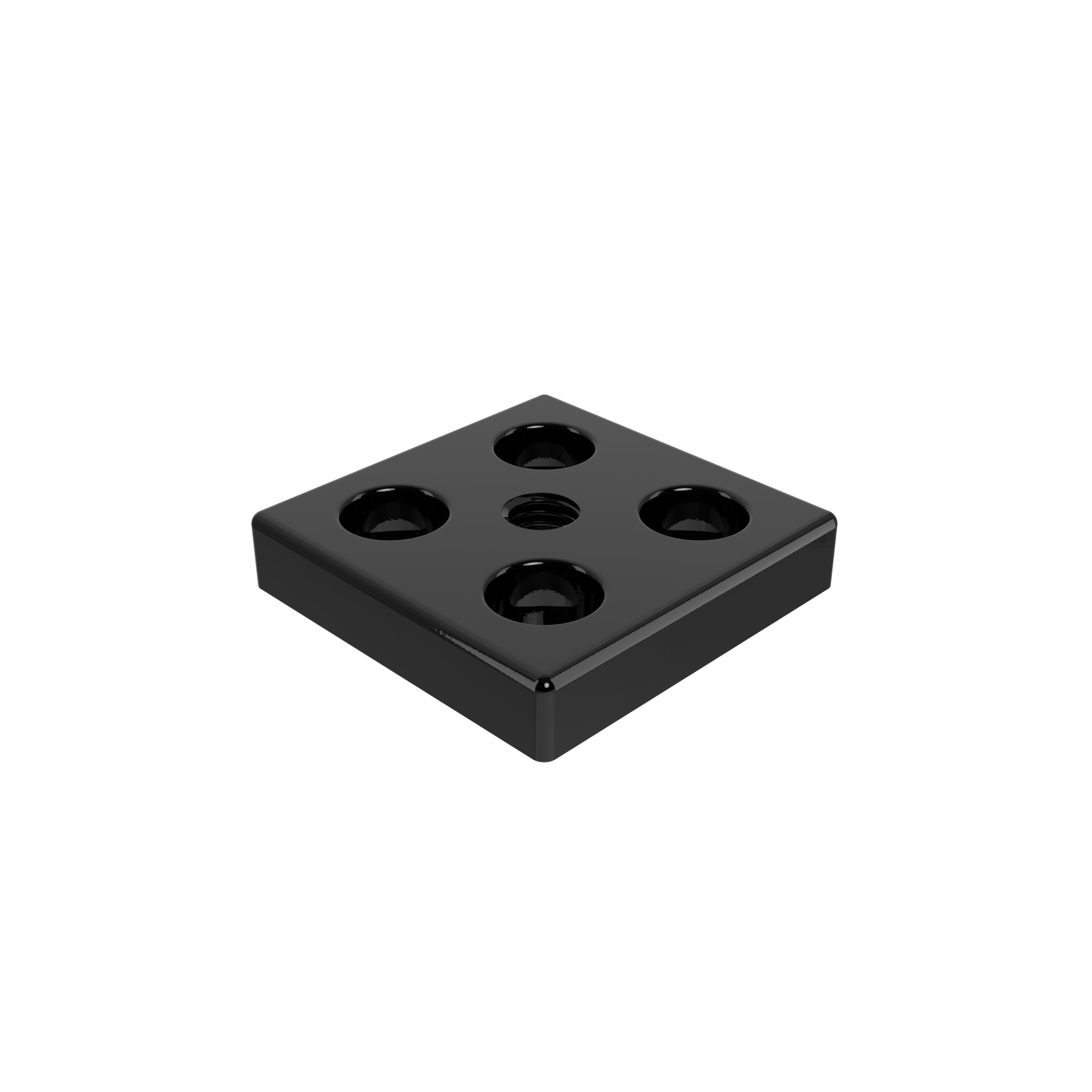 Transport- und Fußplatte ZN 60 x 60, pulverbeschichtet 093T60601208S – Produktabbildung