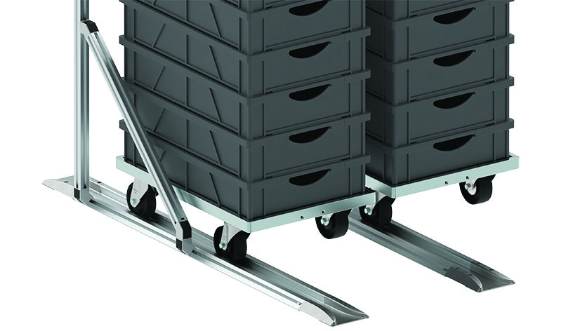 Monorail connecteur à 45° pour jambes de force du poteau (Kit)
