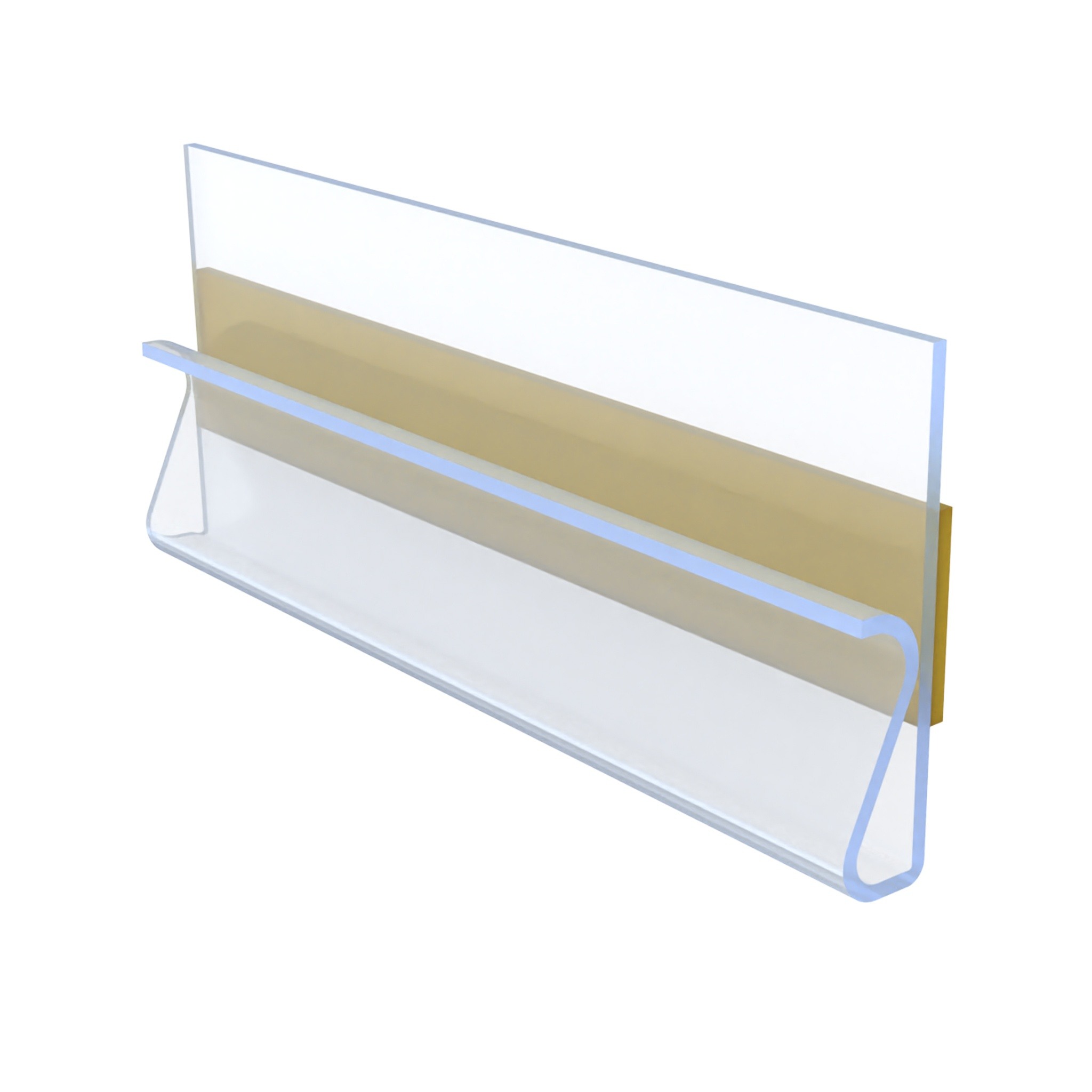 Porte étiquette KANBAN clip 70 x 30
