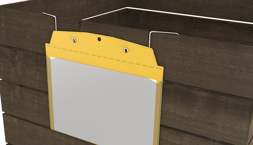 SLC Wire Steel Clamp for Visual Pocket