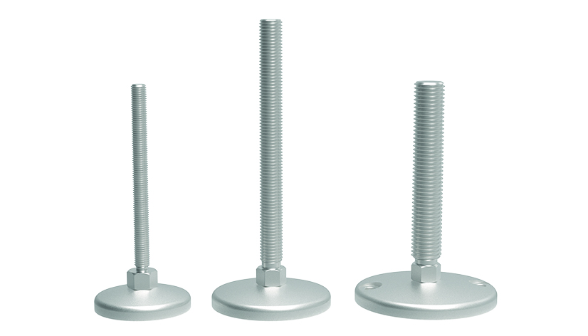 Threaded Rods, Pivot Feet