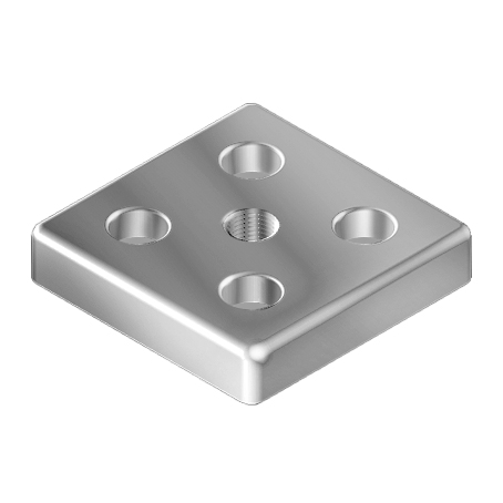 Placa de transporte y base AL 80 x 80