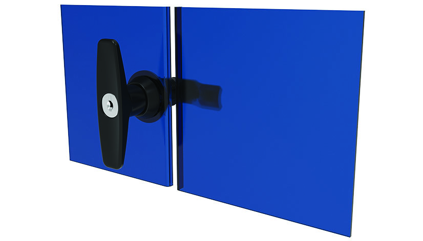 T-handle Compression Latch, 22.5 / 32 – application example