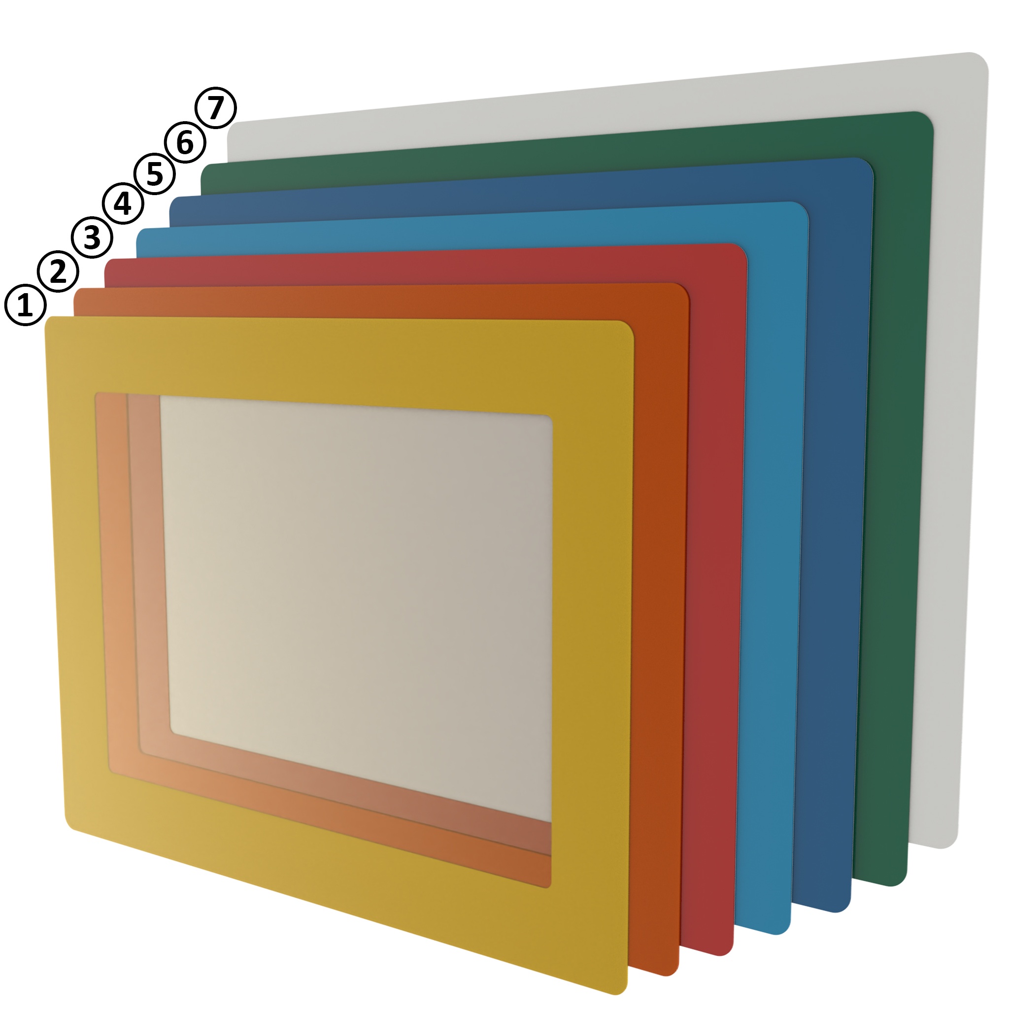 Floor Window DIN A4 - 8.3" x 11.7"