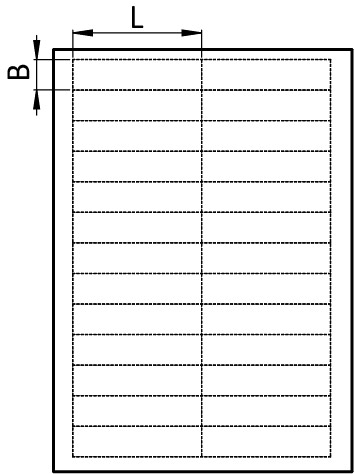 Label for Windows Inserting Boxes