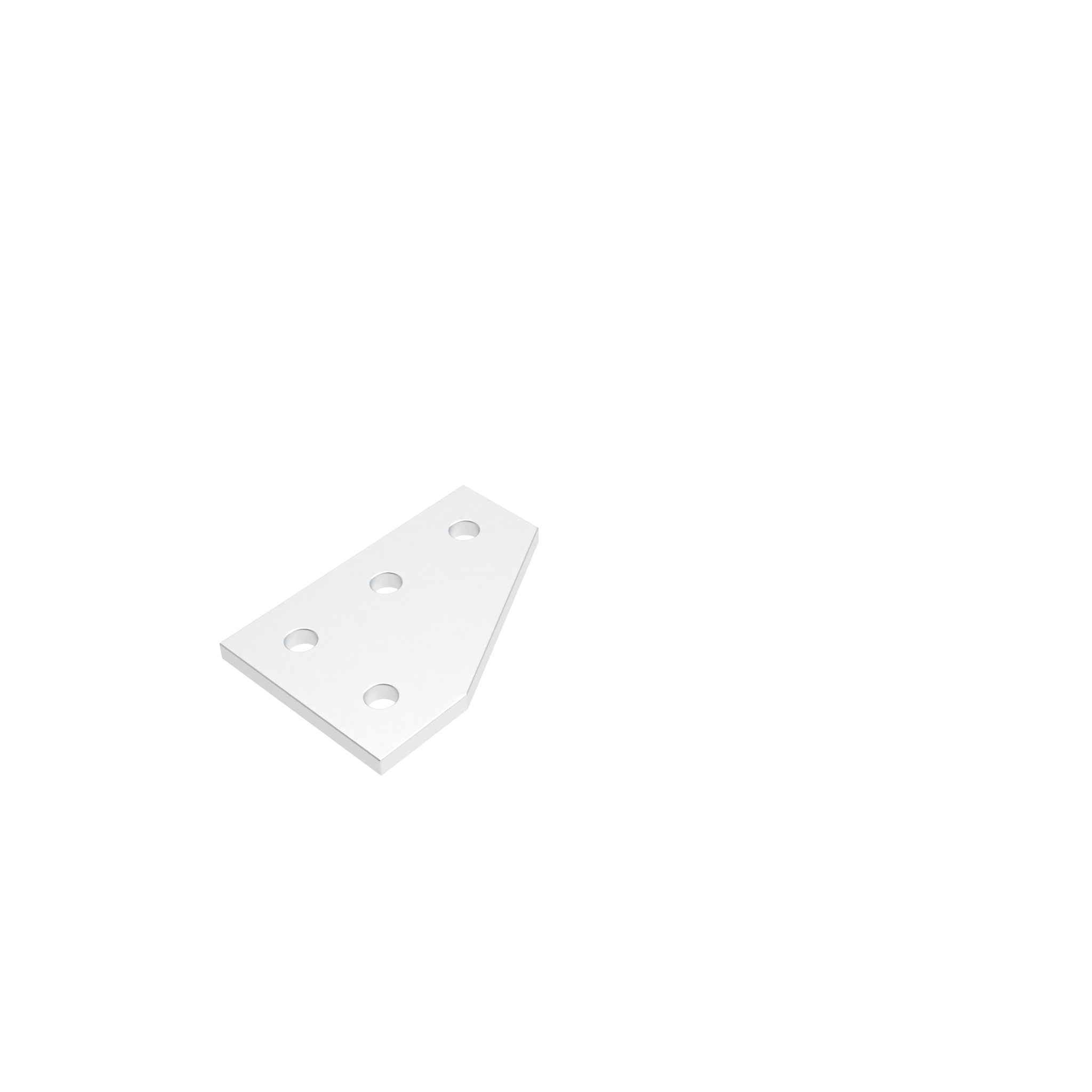 ECO Connection Plate AL L 4 Hole, 1 Slot Version 093EVL5176 – product image
