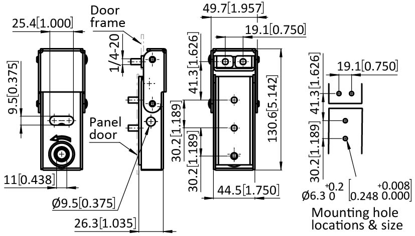 Padlock Over-Center Draw Latch