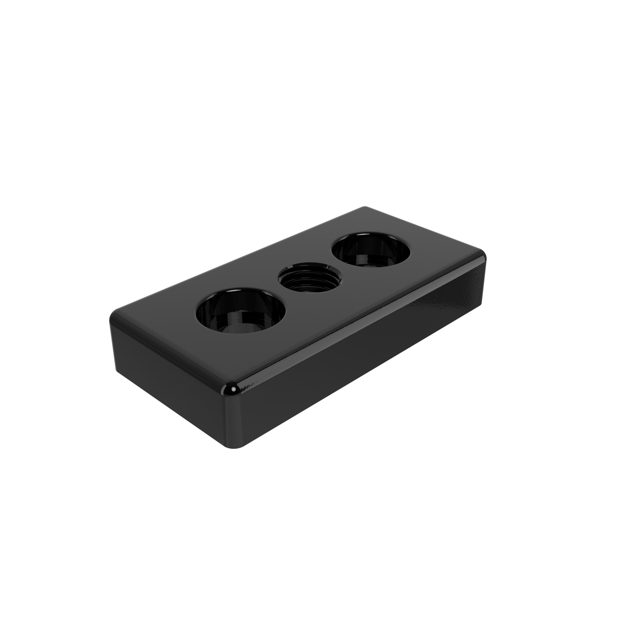Transport- und Fußplatte ZN 45 x 90, pulverbeschichtet 093T45901612S – Produktabbildung
