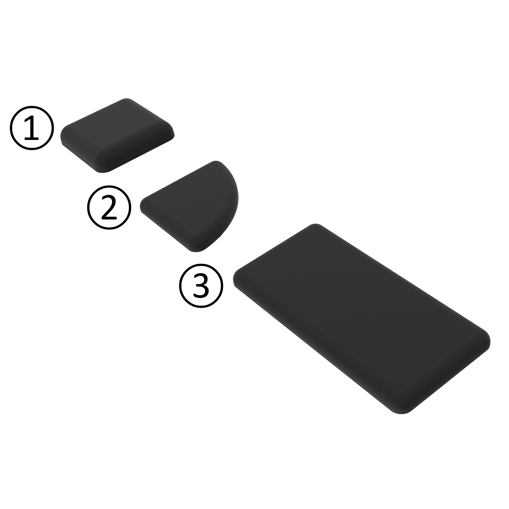 Cover Cap for 20 mm Modular Dimension