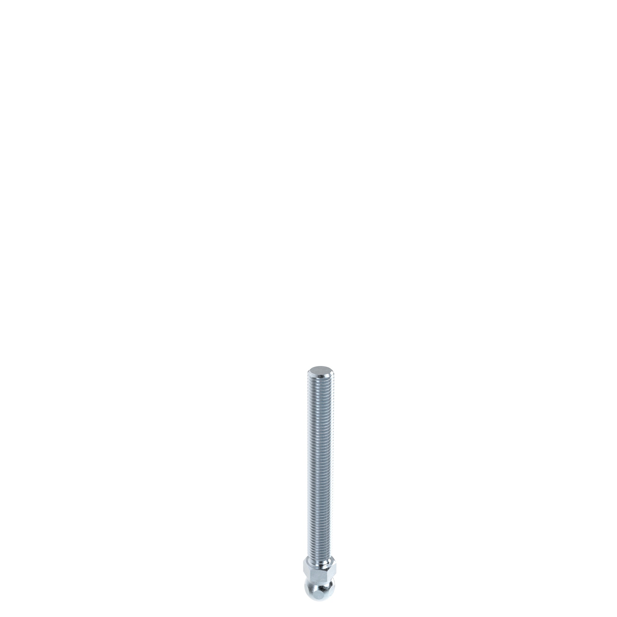 Tige filetée acier métrique pour pieds rotulé, rotule 15 098DM12100M – image du produit
