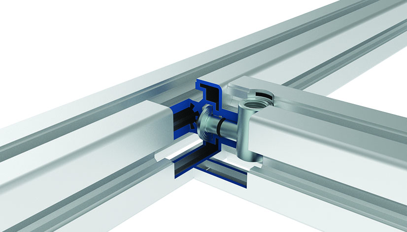 Zentralverbinder B Universal, Nut 10