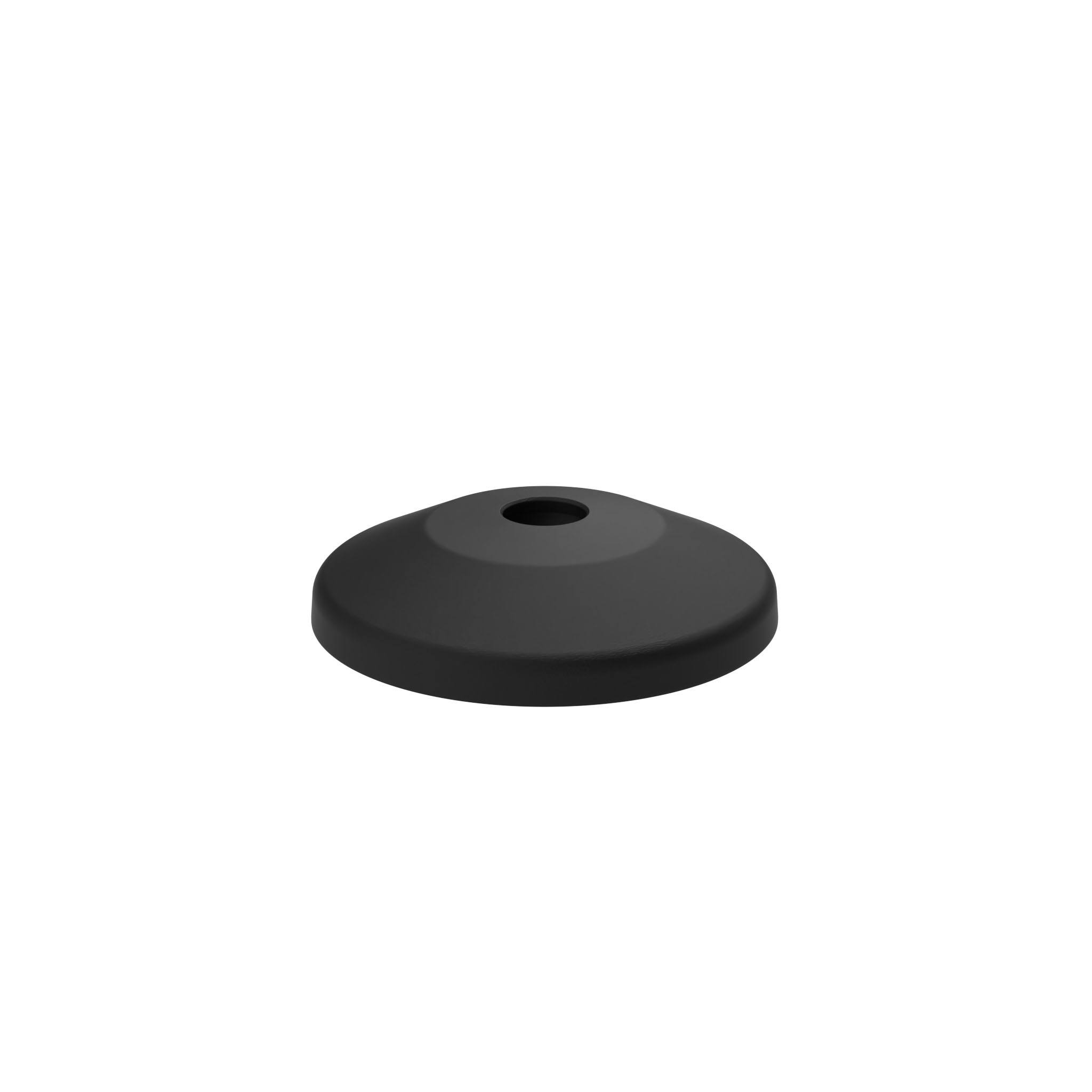 Base PA pour pieds à rotule, rotule 15, noir 098D080K – image du produit