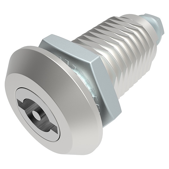 Extended Housing Quarter Turn Lock 22.5 / 40, ZN Chrome – product image