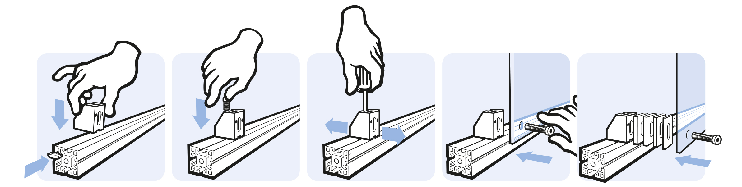 Uniblock 25 EH – Montagegrafik