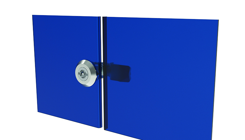 Extended Housing Quarter Turn Lock 22.5 / 30, ZN Chrome