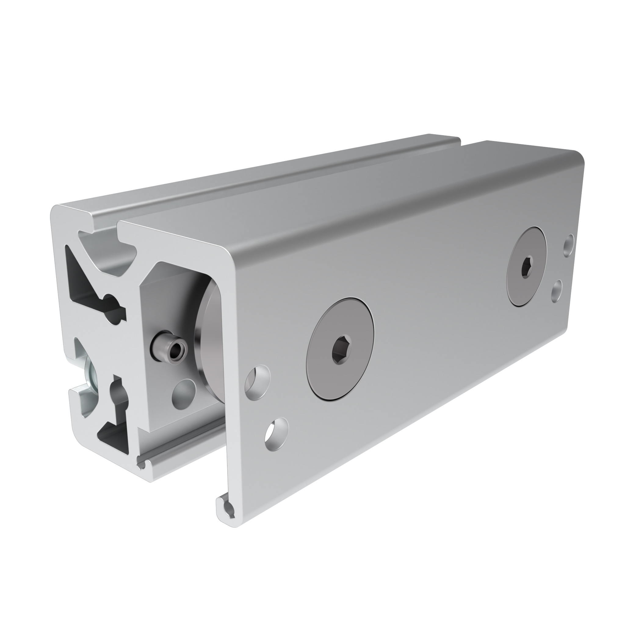 Double Bearing Unit 2 Rollers Centric Shaft Ø 14