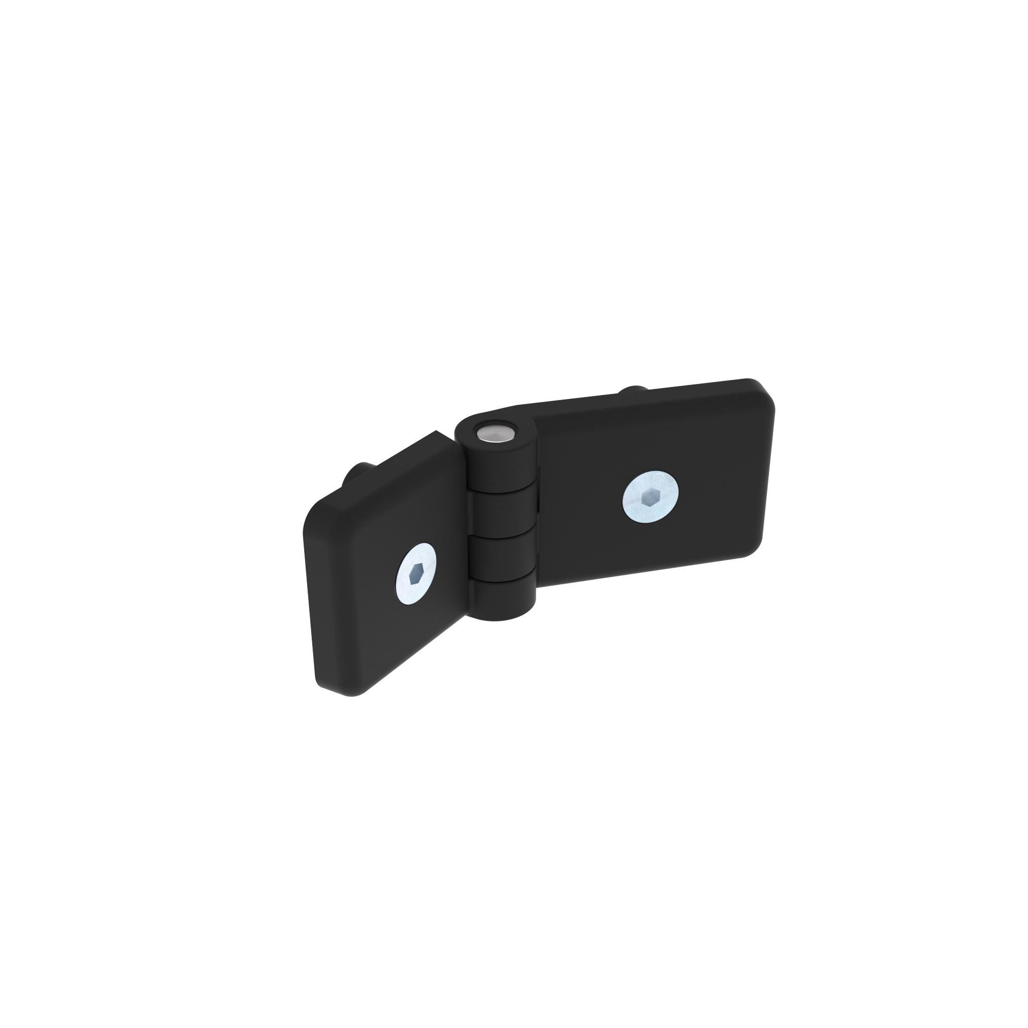 Kunststoffscharnier schwer 45 095KS4560F10S01 – Produktabbildung