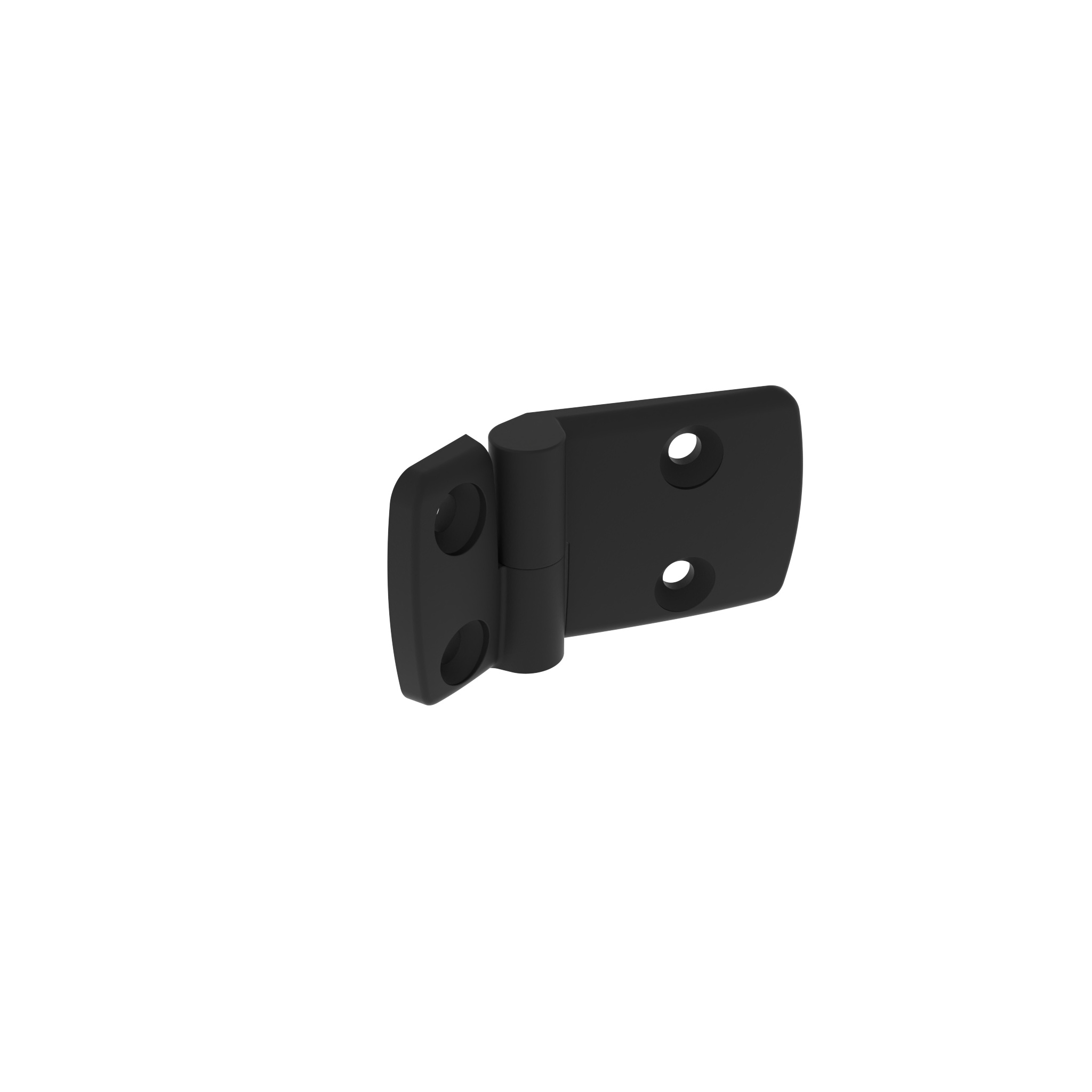 Kunststoff-Kombischarnier 30, aushängbar, schwarz 095K3060L00 – Produktabbildung