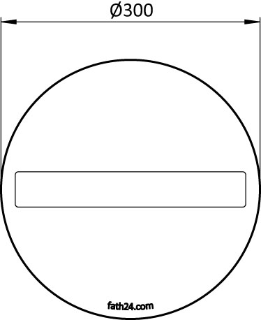Pictogramme adhésif "sens interdit"