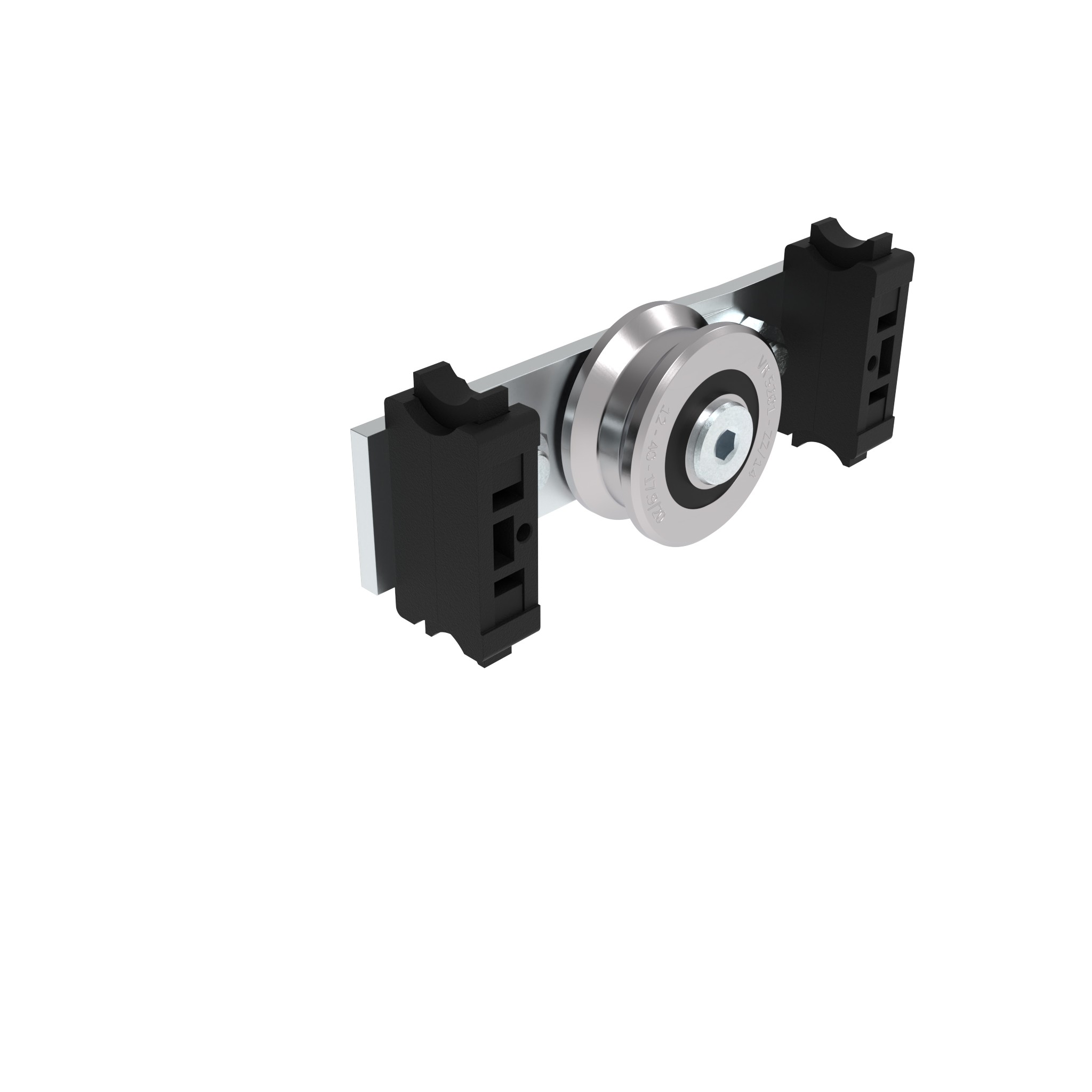 Lagersatz Rolle Welle Ø 14 für C-Schlittenprofil I (Set) 093CID14S119S01 – Produktabbildung
