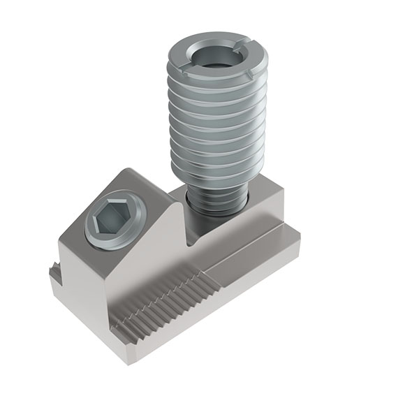 Connecteur rapide 90° B, Rainure 10 (Kit)