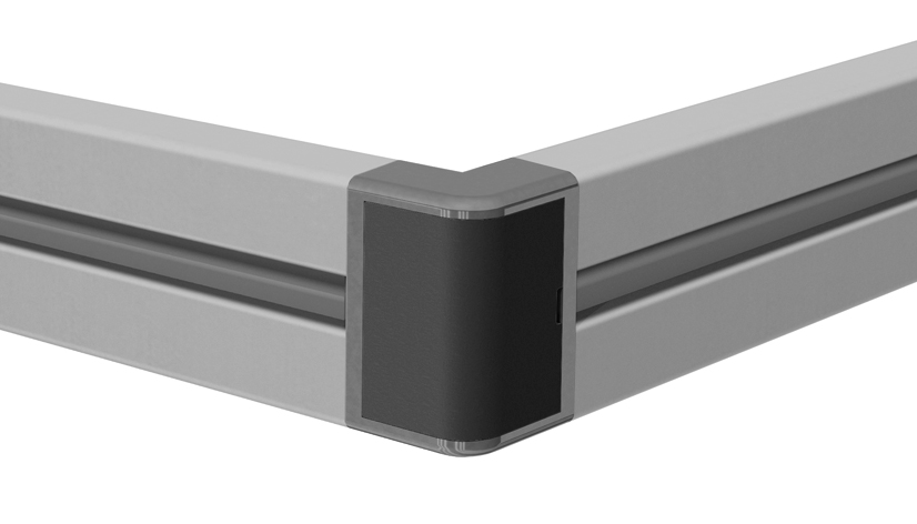 Rahmenprofil 20 x 40, Rahmen-Eckverbinder