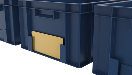 Oben offene KANBAN-Hülle 200 x 85