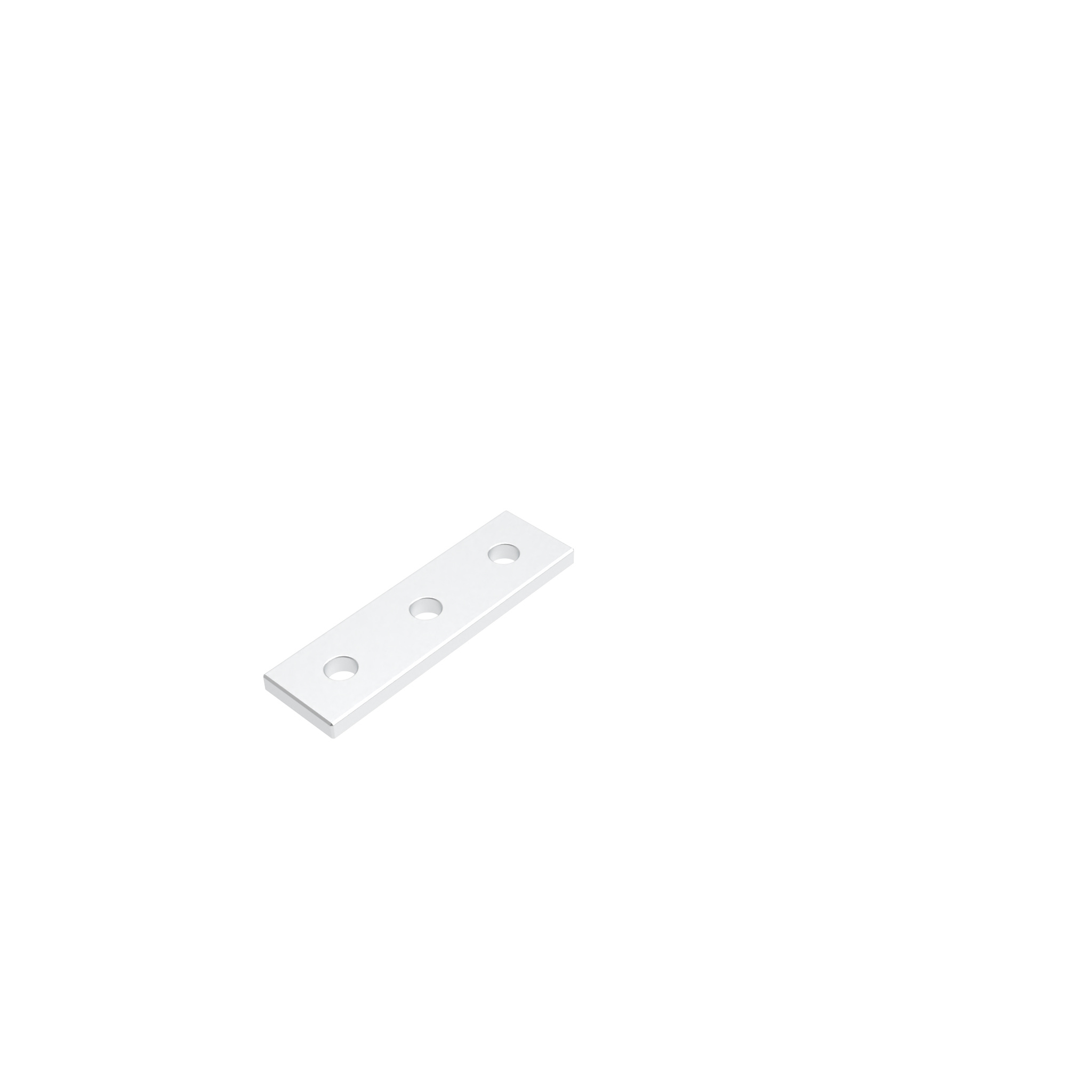ECO Connection Plate AL Rectangular 3 Hole, 1 Slot Version 093EVA2576 – product image