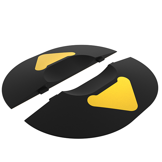 End Cap XL for Parking Rail High - High (Set)