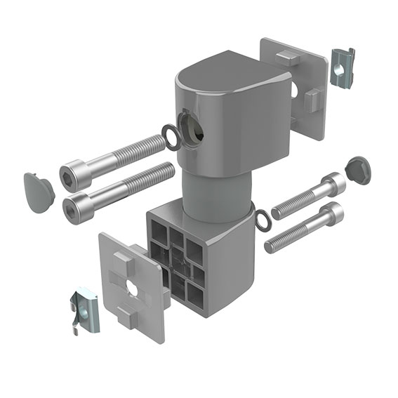 Articulation à friction B45L pour bras (Kit)