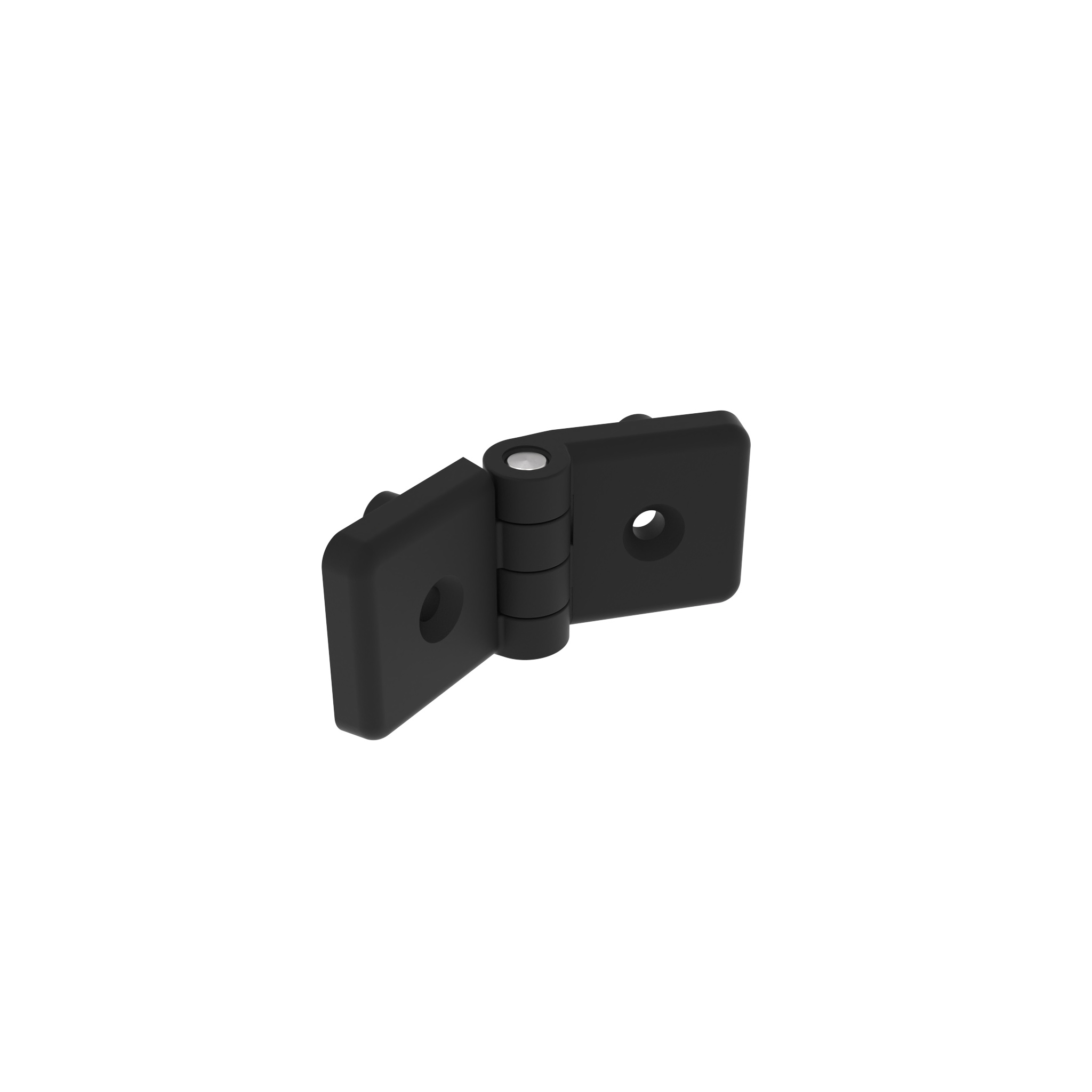 Kunststoffscharnier schwer 45 095KS4545F10 – Produktabbildung