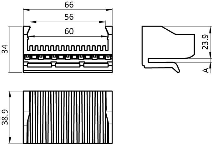 Docking Clip I 60x24