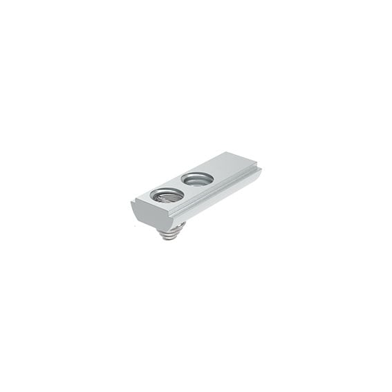 Roll-in T-slot Nut 7.7 x 3.4 mm with Spring Leaf
