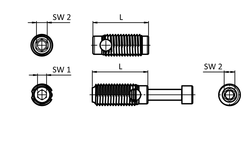 Automatic Butt Connector Steel
