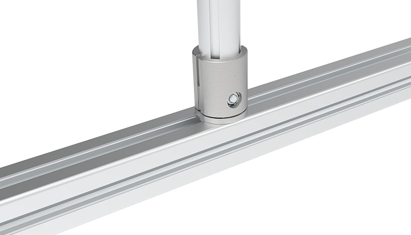 Außenliegender T-Verbinder D30 - Nut 8 (Set)