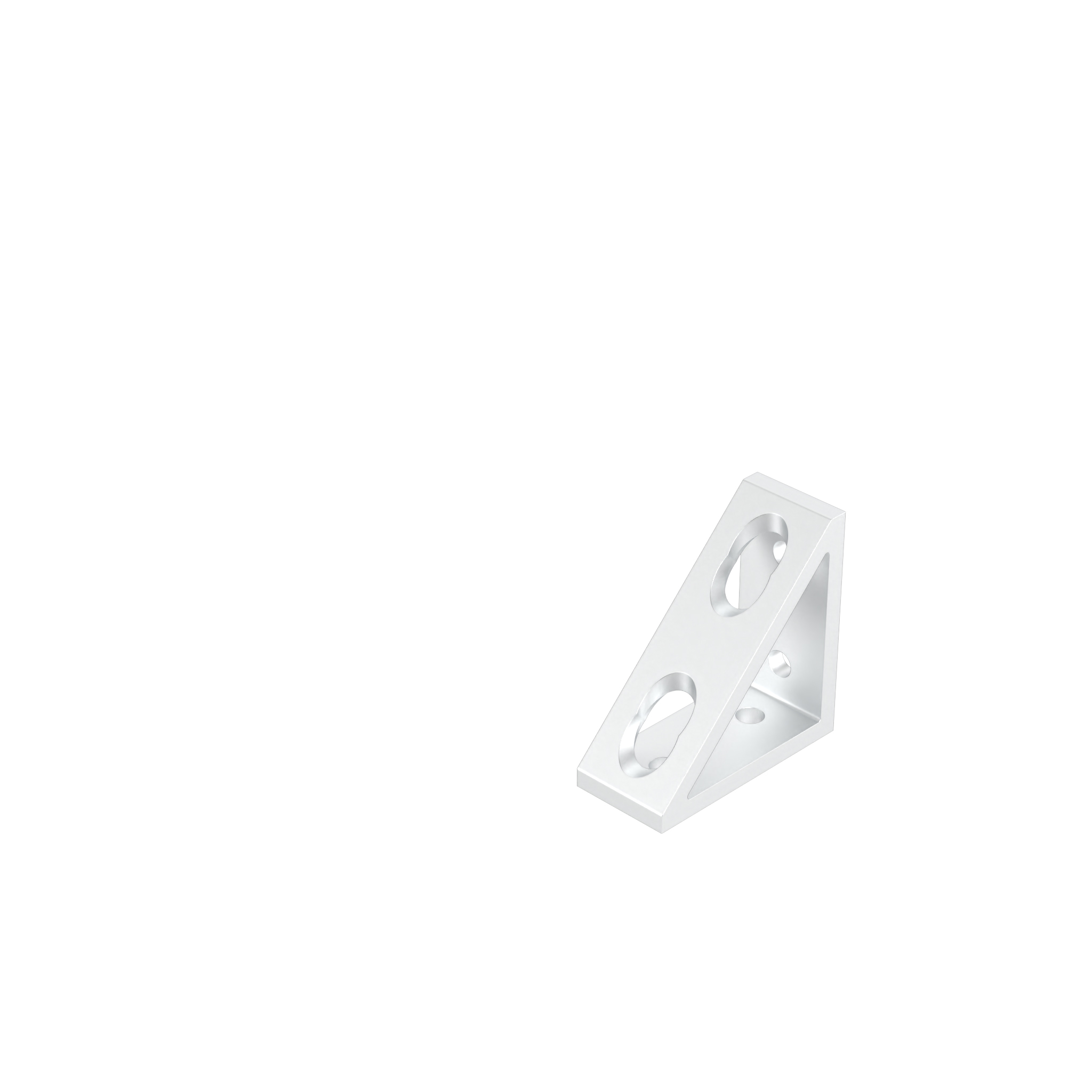 Knoten-Verbindungswinkel AL 4-Loch, 1 Nut 093W8302N08 – Produktabbildung