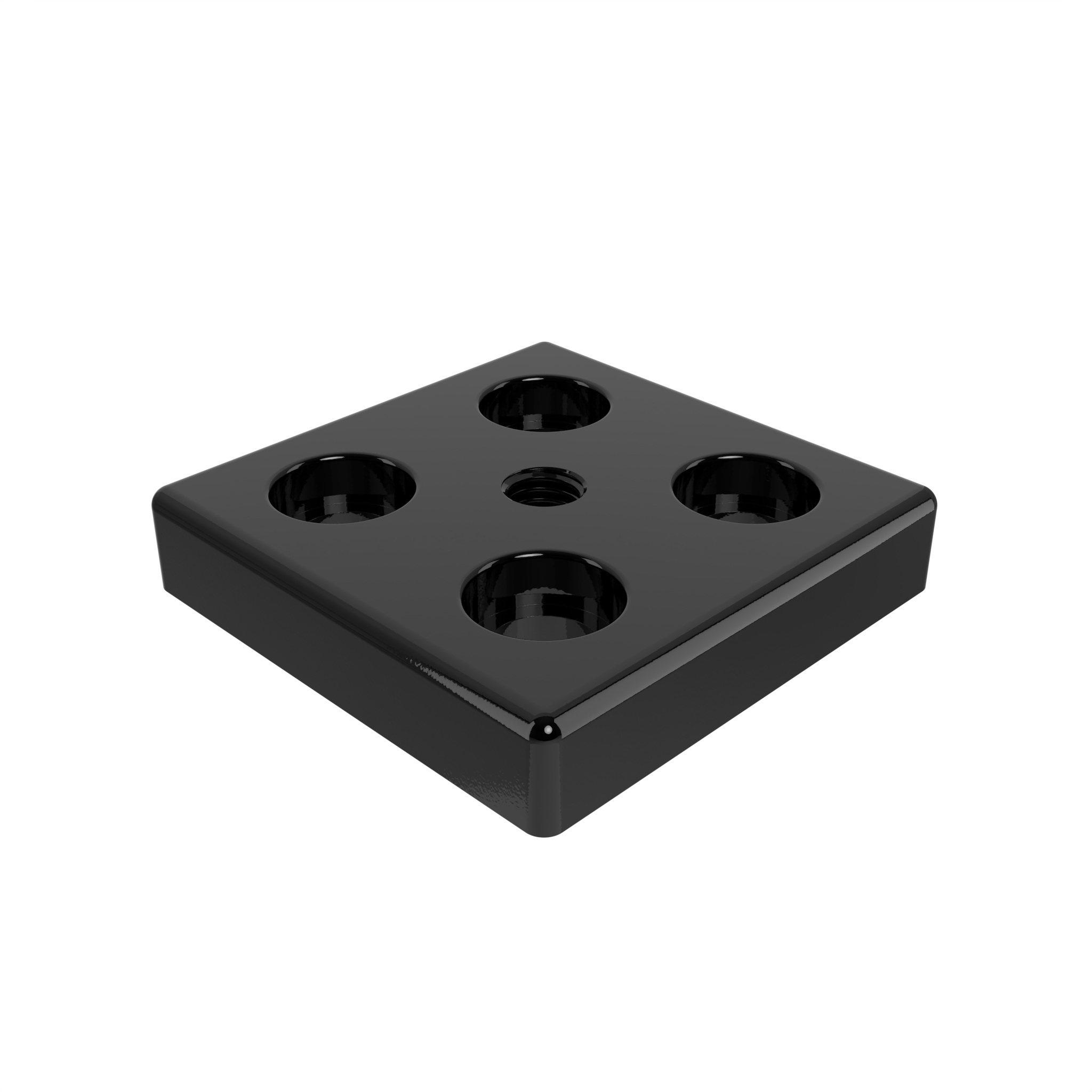 Placa de transporte y base ZN 80 x 80, recubierta en polvo 093T80801212S – imagen del producto