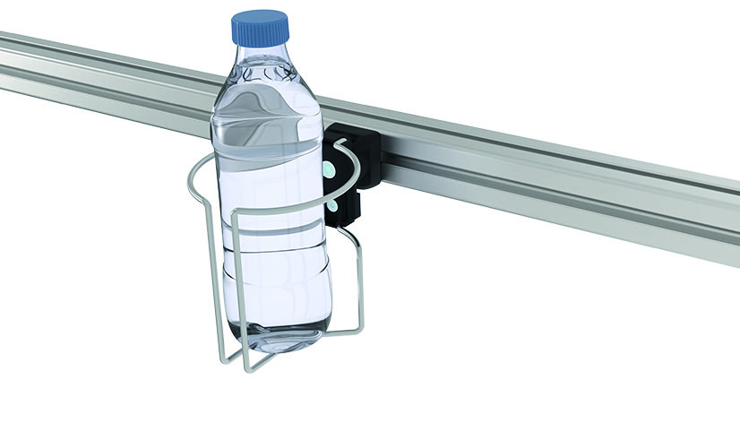 Bottle Holder FX for Profiles 40 / 45, Slot 8 / 10