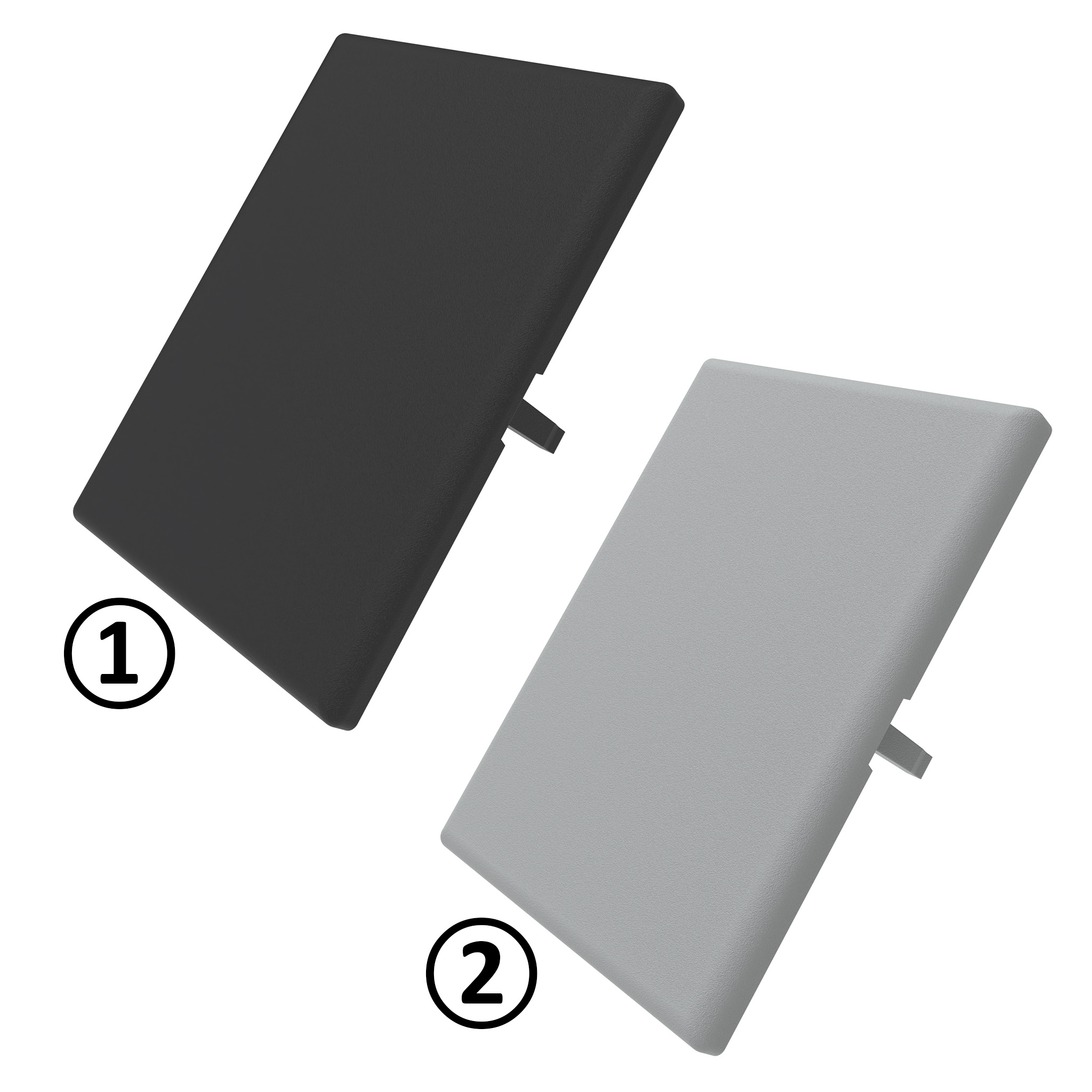 Cover Cap for Zinc Connection Angle 40 flat