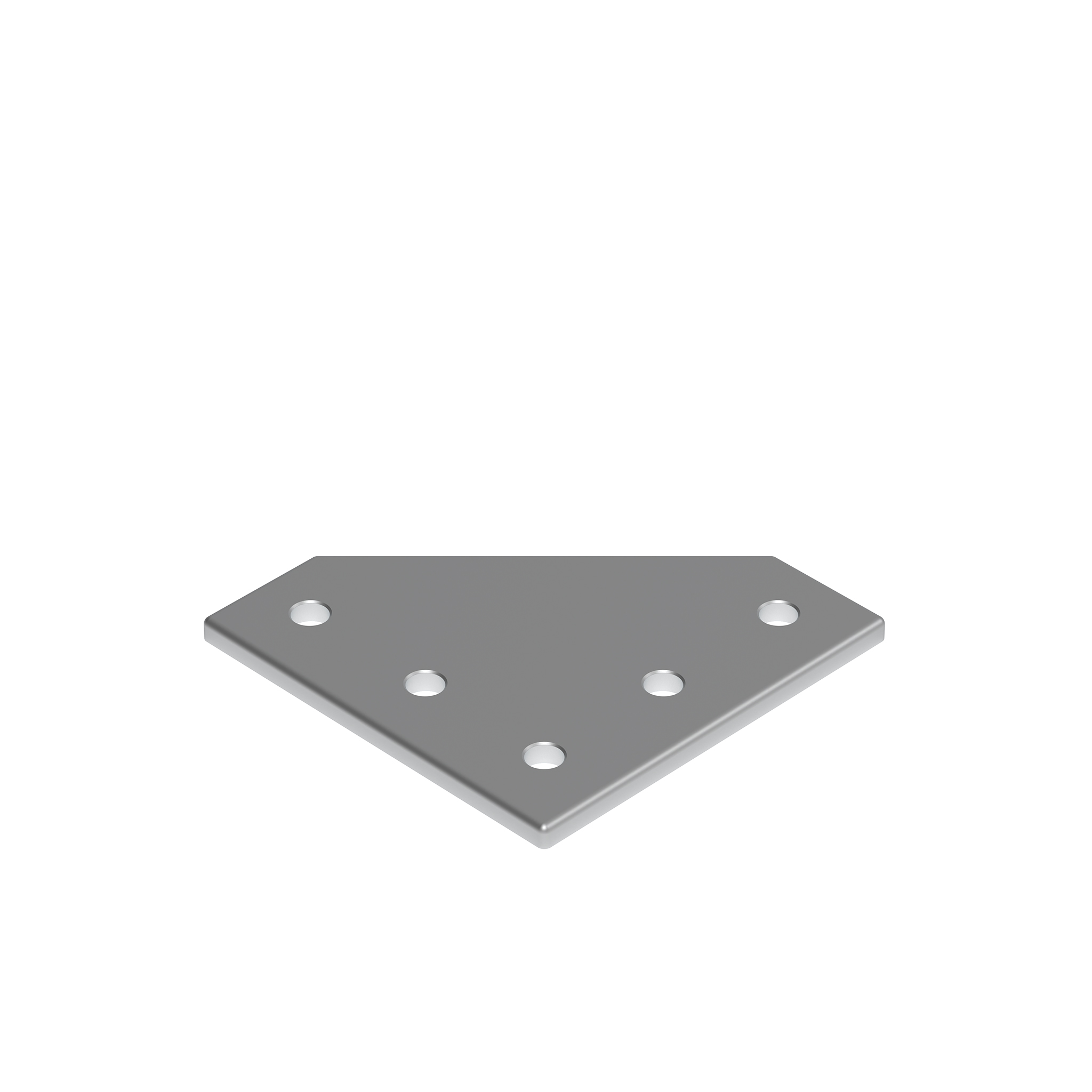 Connection Plate AL L 5 Hole, 1 Slot Version 093VL114114 – product image