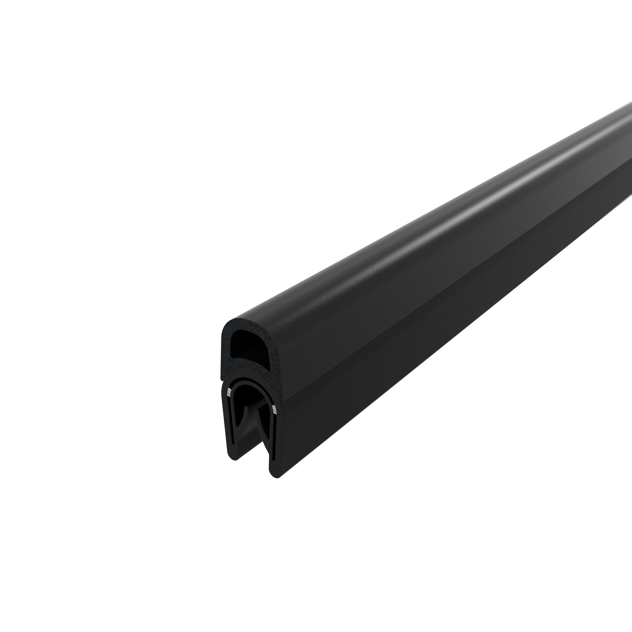 Perfil de junta para montaje a presión 10 x 21